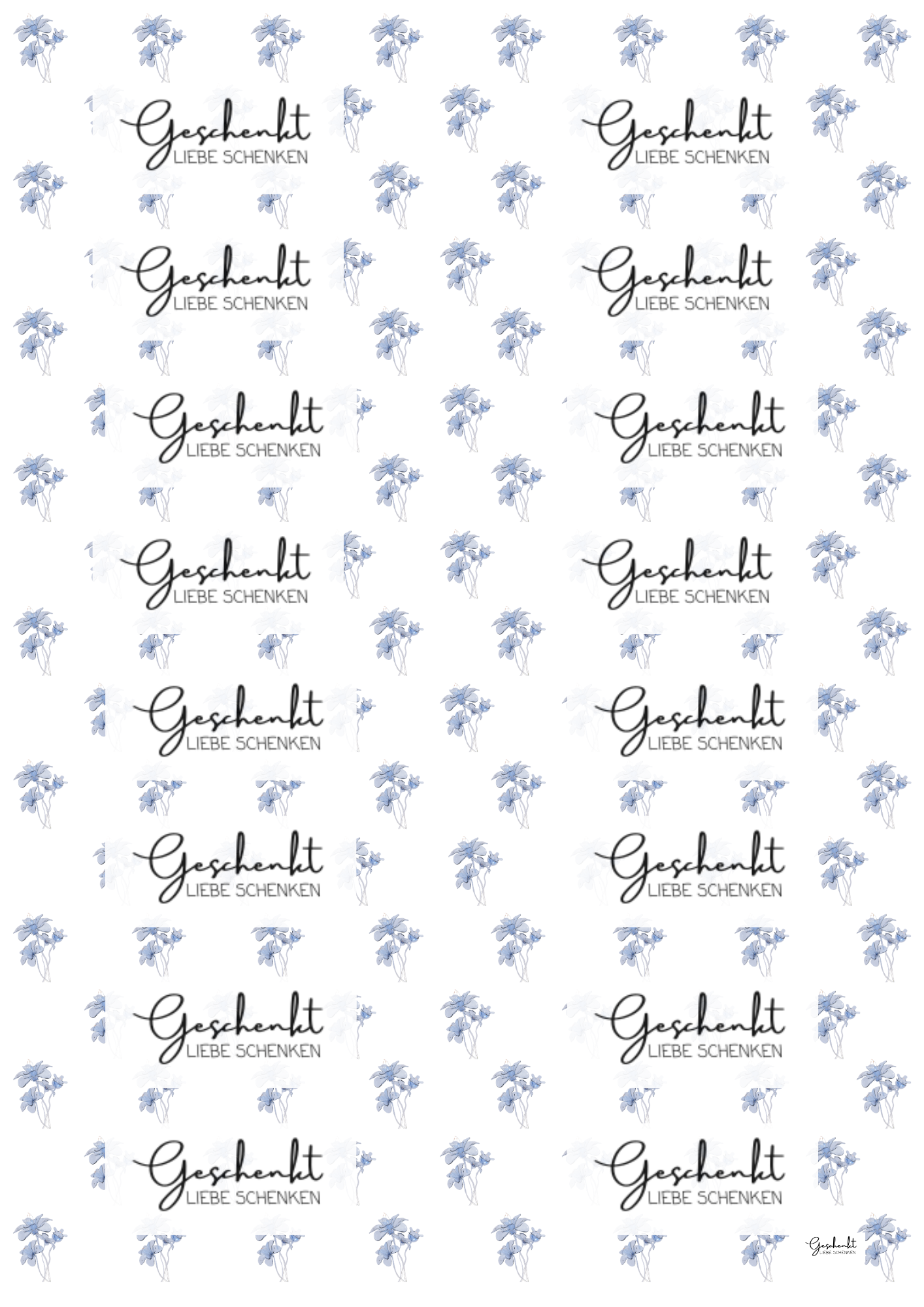 Blumen Designer Paper