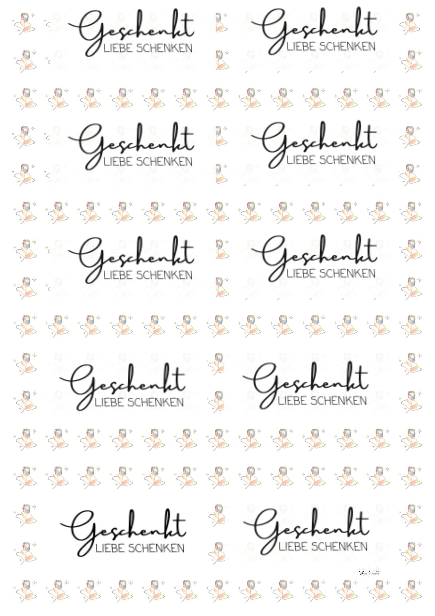 Crystal-Tulip Designer Paper