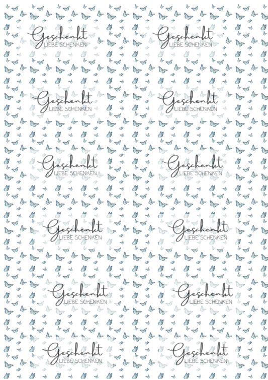 Butterfly Designer Paper