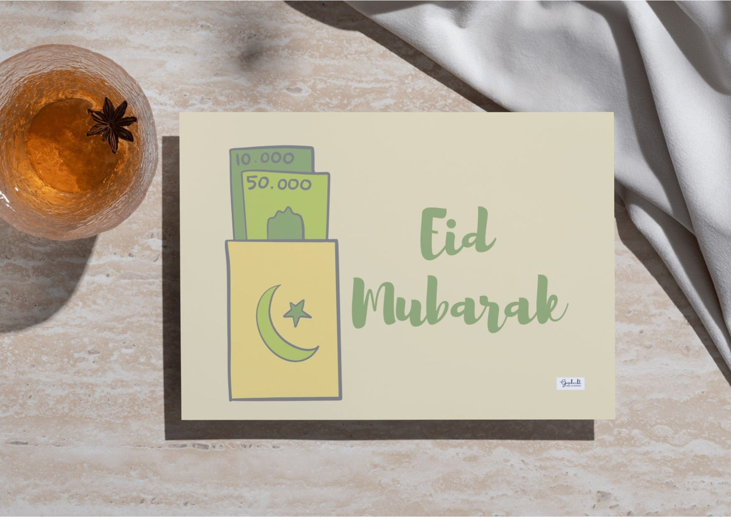Eid Mubarak Eidi Card