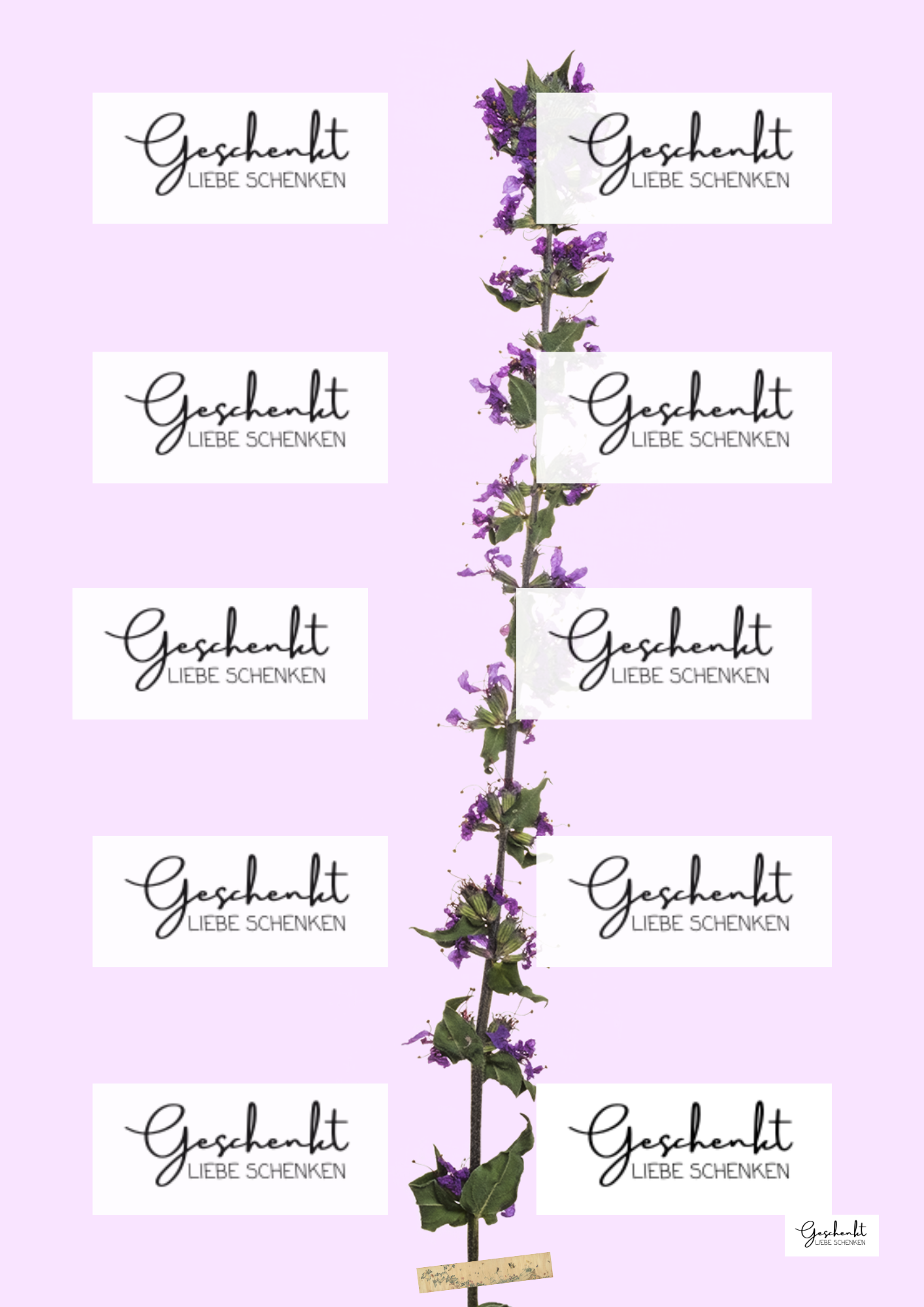 Lavender Designer Paper